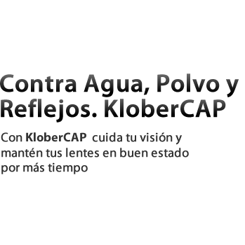 Tratamiento Klobercap Hidrofobico para tus lentes